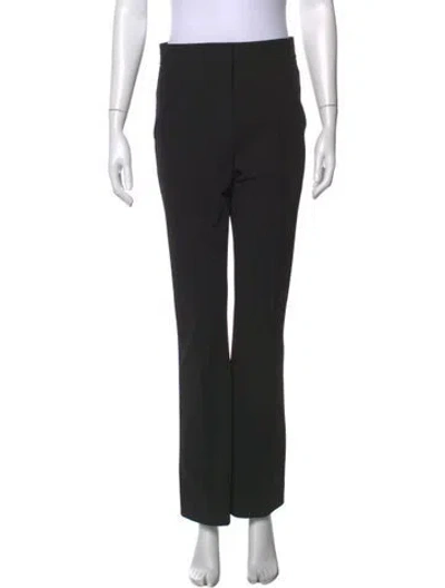 Pre-owned Veronica Beard Straight Leg Pants In Black