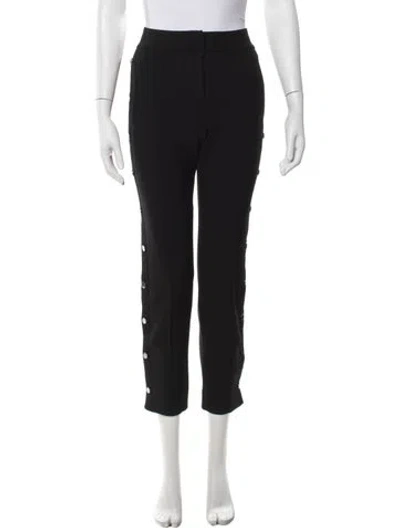 Pre-owned Veronica Beard Straight Leg Pants In Black