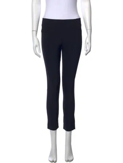 Pre-owned Veronica Beard Straight Leg Pants In Black