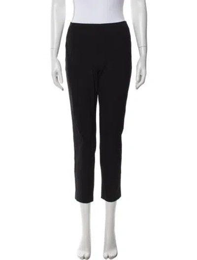 Pre-owned Veronica Beard Straight Leg Pants In Black