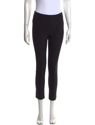 Pre-owned Veronica Beard Straight Leg Pants In Black
