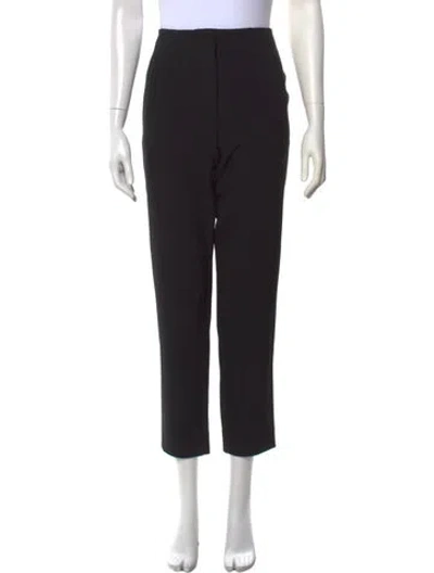 Pre-owned Veronica Beard Straight Leg Pants In Black