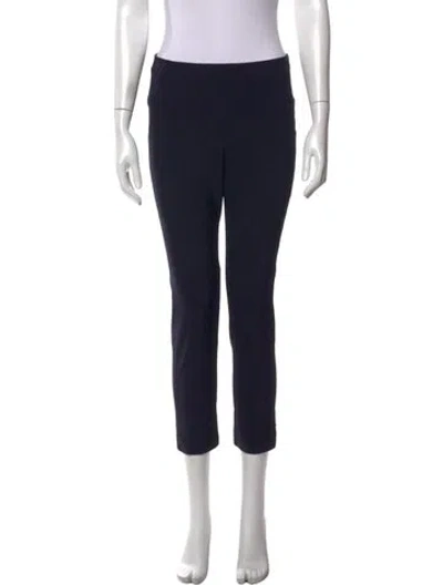 Pre-owned Veronica Beard Straight Leg Pants In Black