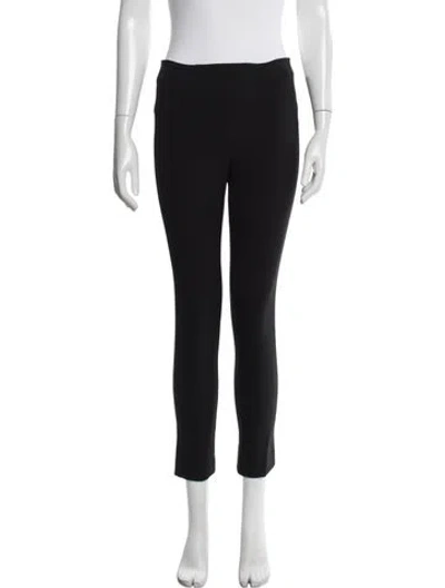 Pre-owned Veronica Beard Straight Leg Pants In Black