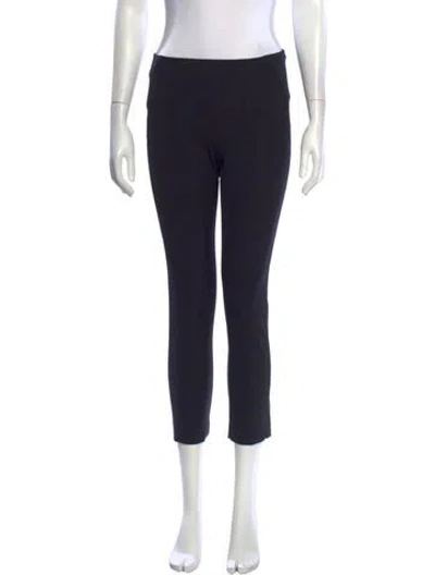 Pre-owned Veronica Beard Straight Leg Pants In Black