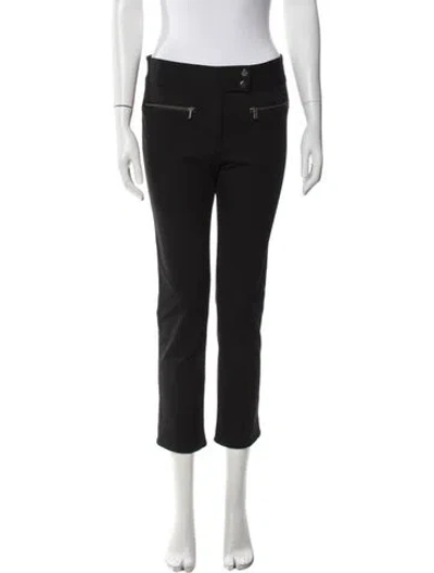Pre-owned Veronica Beard Straight Leg Pants In Black