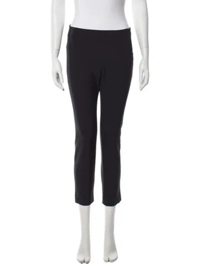 Pre-owned Veronica Beard Straight Leg Pants In Black