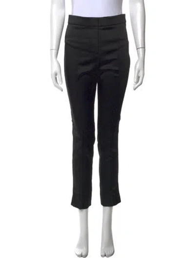 Pre-owned Veronica Beard Straight Leg Pants In Black