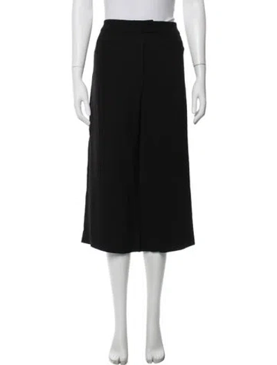 Pre-owned Veronica Beard Straight Leg Pants In Black