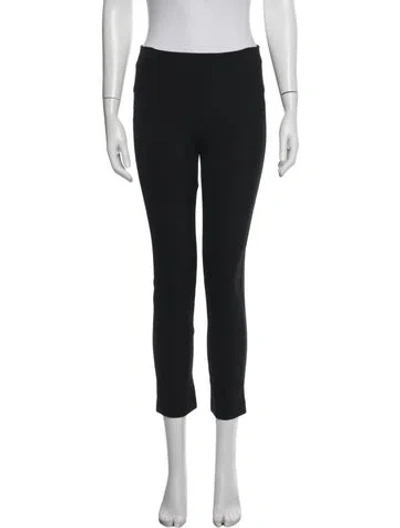 Pre-owned Veronica Beard Straight Leg Pants In Black