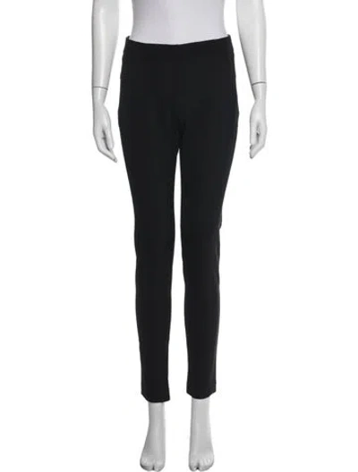 Pre-owned Veronica Beard Straight Leg Pants In Black