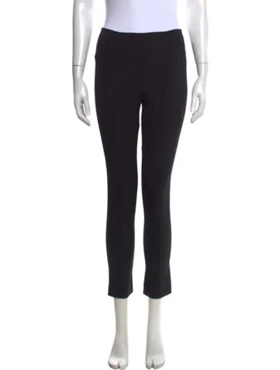 Pre-owned Veronica Beard Straight Leg Pants In Black