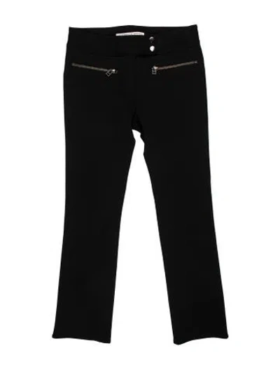 Pre-owned Veronica Beard Straight Leg Pants In Black