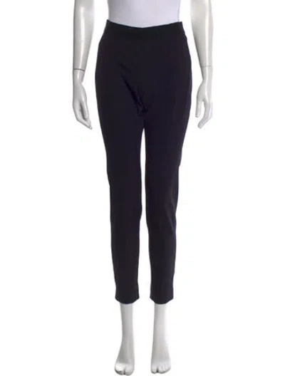 Pre-owned Veronica Beard Straight Leg Pants In Black