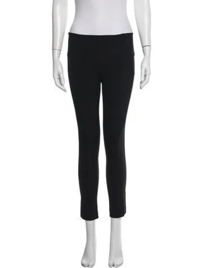 Pre-owned Veronica Beard Straight Leg Pants In Black