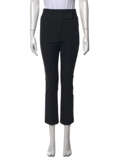 Pre-owned Veronica Beard Straight Leg Pants In Black
