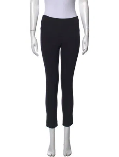 Pre-owned Veronica Beard Straight Leg Pants In Black