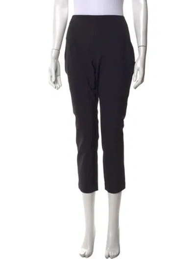 Pre-owned Veronica Beard Straight Leg Pants In Black