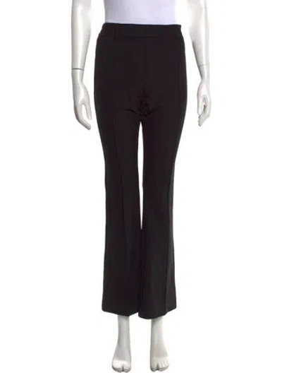 Pre-owned Veronica Beard Straight Leg Pants In Black