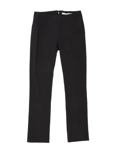 Pre-owned Veronica Beard Straight Leg Pants In Black