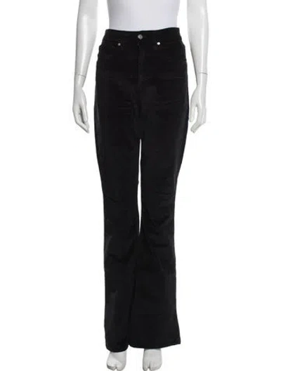 Pre-owned Veronica Beard Straight Leg Pants In Black