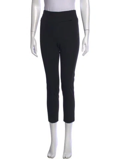Pre-owned Veronica Beard Straight Leg Pants In Black