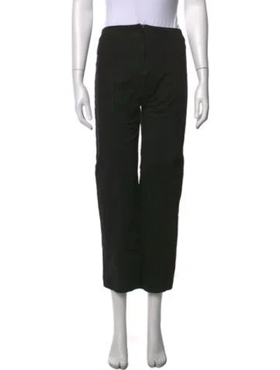 Pre-owned Veronica Beard Straight Leg Pants In Black