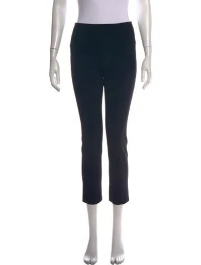 Pre-owned Veronica Beard Straight Leg Pants In Black