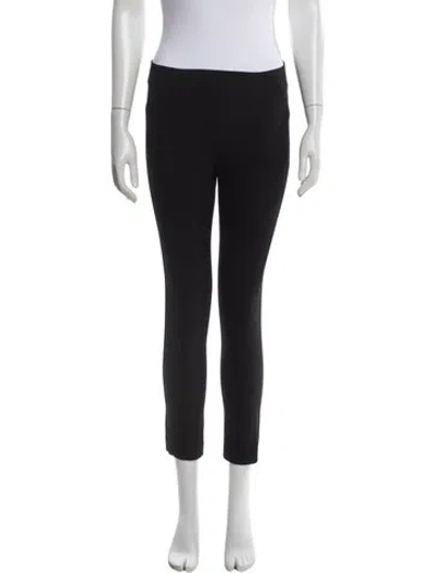 Pre-owned Veronica Beard Straight Leg Pants In Black