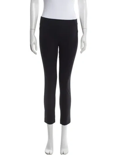 Pre-owned Veronica Beard Straight Leg Pants In Black