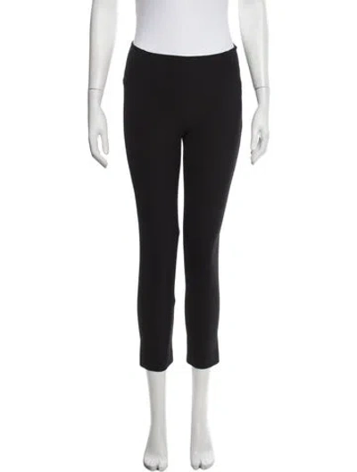 Pre-owned Veronica Beard Straight Leg Pants In Black