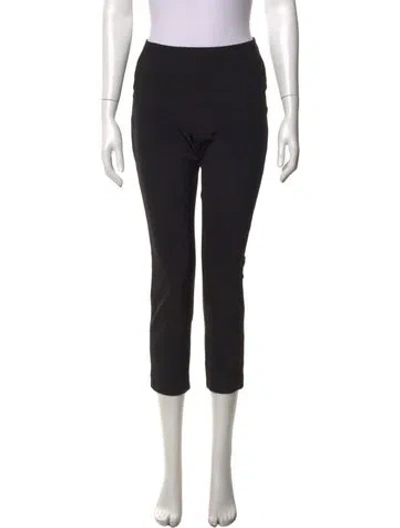 Pre-owned Veronica Beard Straight Leg Pants In Black