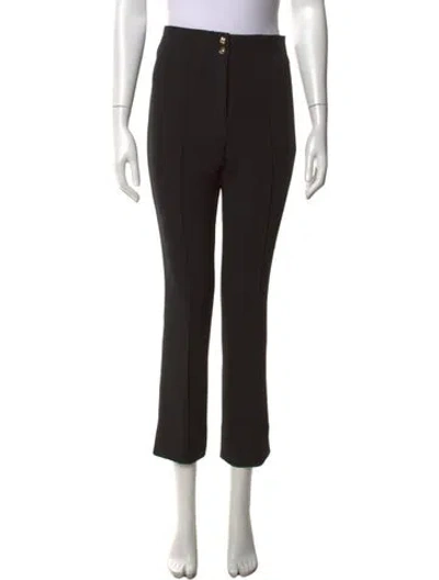 Pre-owned Veronica Beard Straight Leg Pants In Black