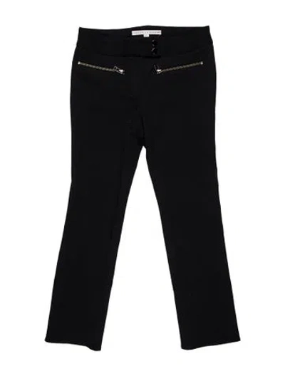 Pre-owned Veronica Beard Straight Leg Pants In Black