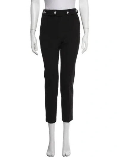 Pre-owned Veronica Beard Straight Leg Pants In Black