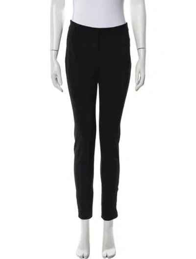Pre-owned Veronica Beard Straight Leg Pants In Black