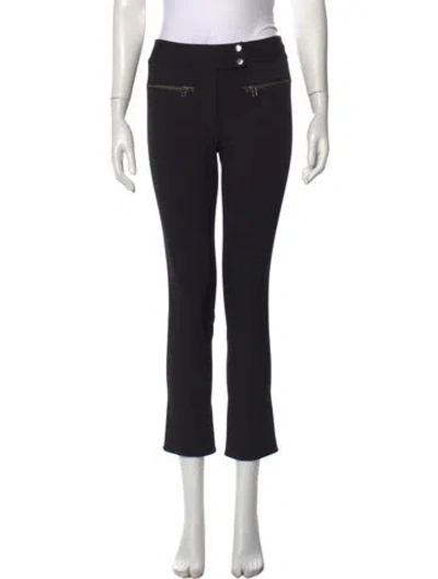 Pre-owned Veronica Beard Straight Leg Pants In Black