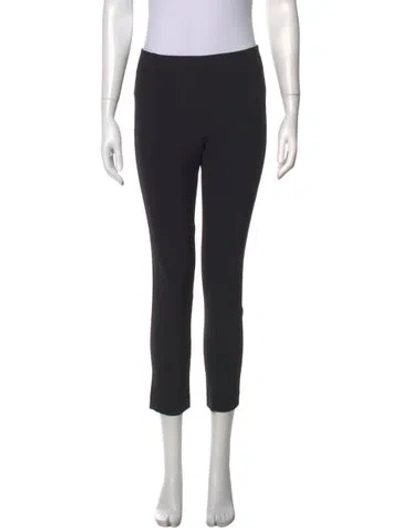 Pre-owned Veronica Beard Straight Leg Pants In Black