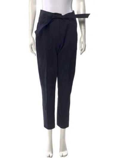 Pre-owned Veronica Beard Straight Leg Pants In Blue