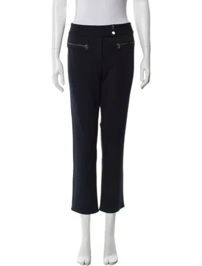 Pre-owned Veronica Beard Straight Leg Pants In Blue