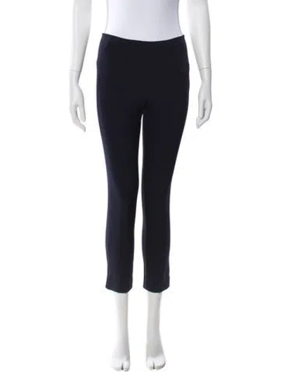 Pre-owned Veronica Beard Straight Leg Pants In Blue