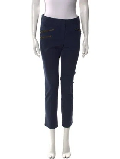 Pre-owned Veronica Beard Straight Leg Pants In Blue