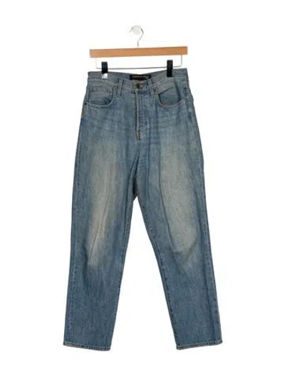 Pre-owned Veronica Beard Straight Leg Pants In Blue