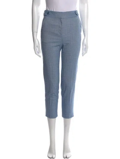 Pre-owned Veronica Beard Straight Leg Pants In Blue