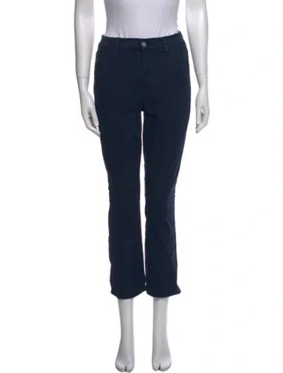 Pre-owned Veronica Beard Straight Leg Pants In Blue