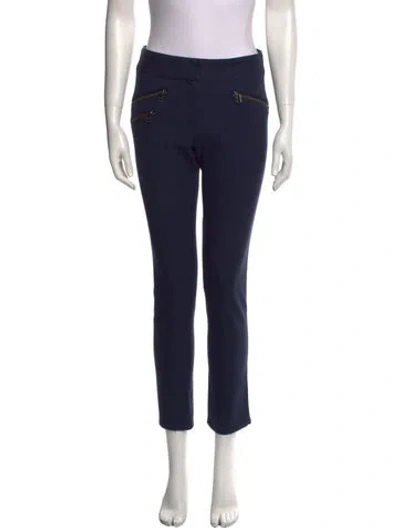 Pre-owned Veronica Beard Straight Leg Pants In Blue
