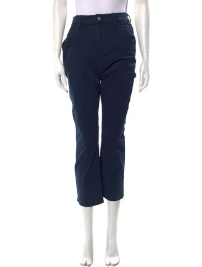 Pre-owned Veronica Beard Straight Leg Pants In Blue