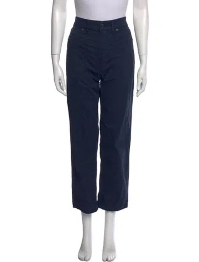 Pre-owned Veronica Beard Straight Leg Pants In Blue