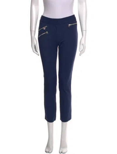 Pre-owned Veronica Beard Straight Leg Pants In Blue