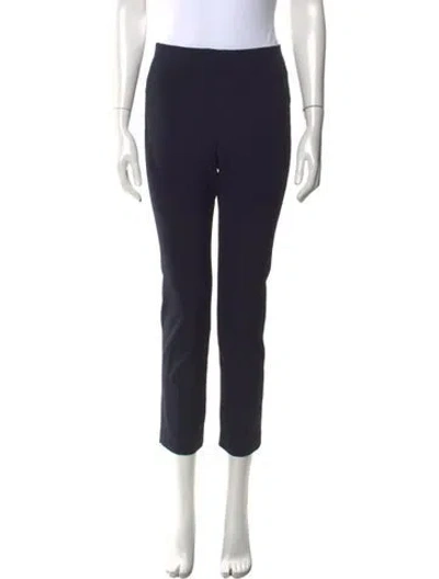 Pre-owned Veronica Beard Straight Leg Pants In Blue